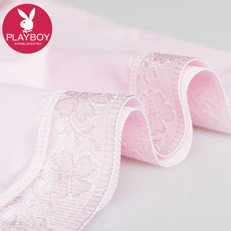 [苏宁自营]花花公子PLAYBOY女士平角裤锦纶冰丝纯色无痕安全裤女3925-3
