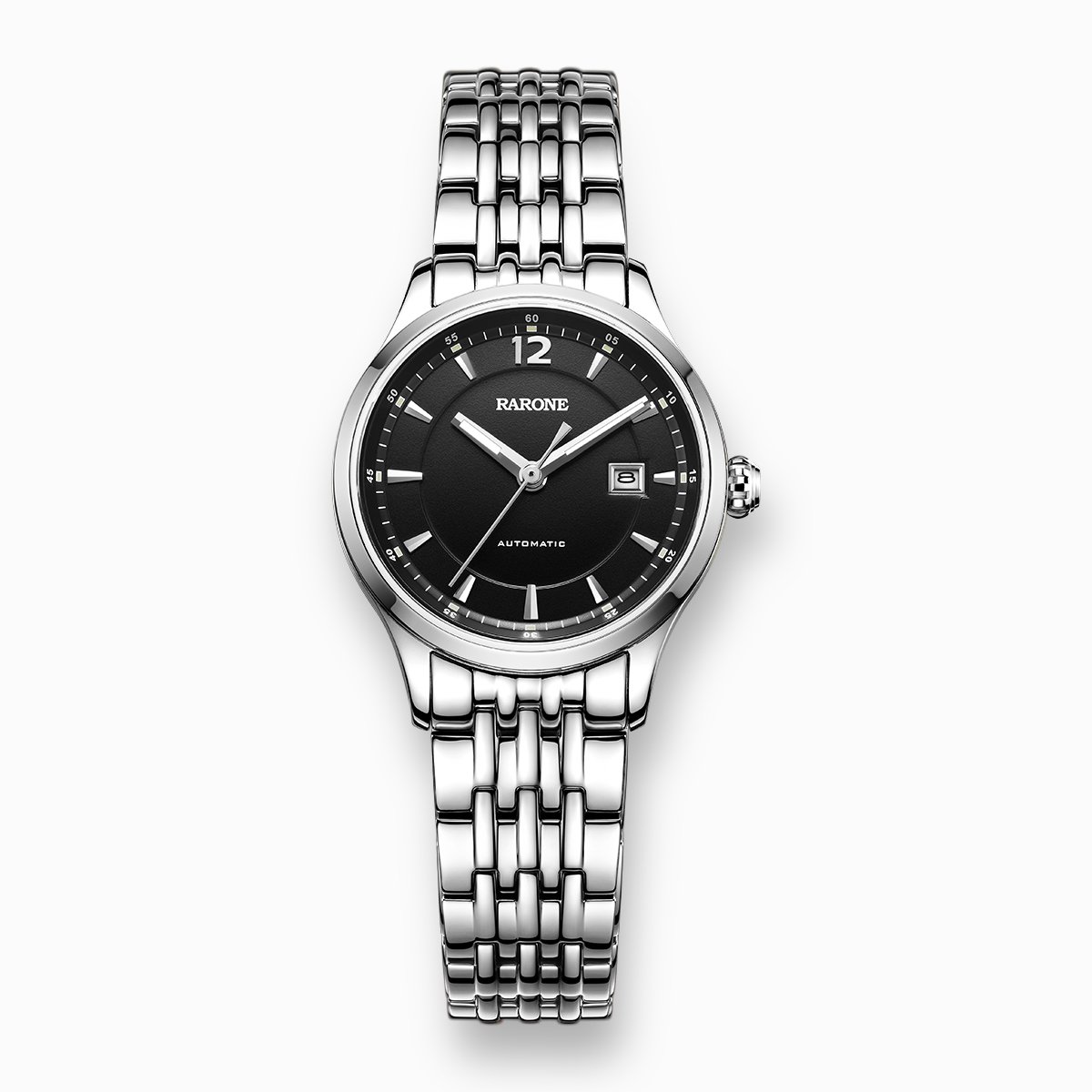 雷诺rarone时尚都市商务全自动机械女表机芯钢带表884078