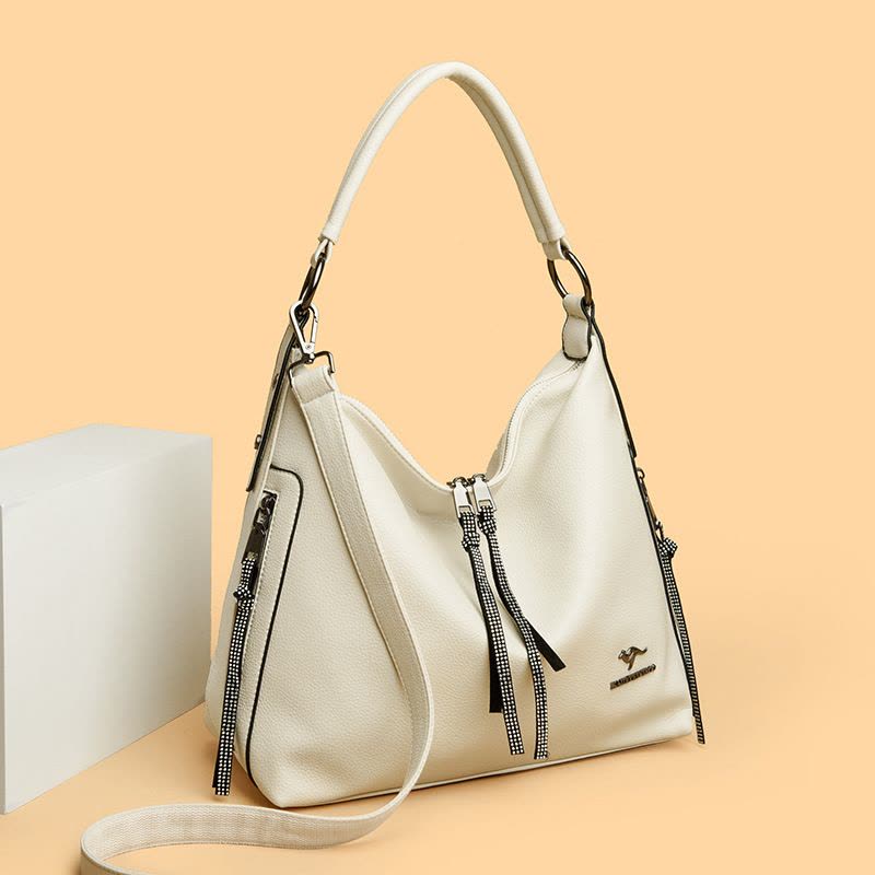 包包女包新款斜挎大包时尚单肩中年妈妈包多隔层女包图片