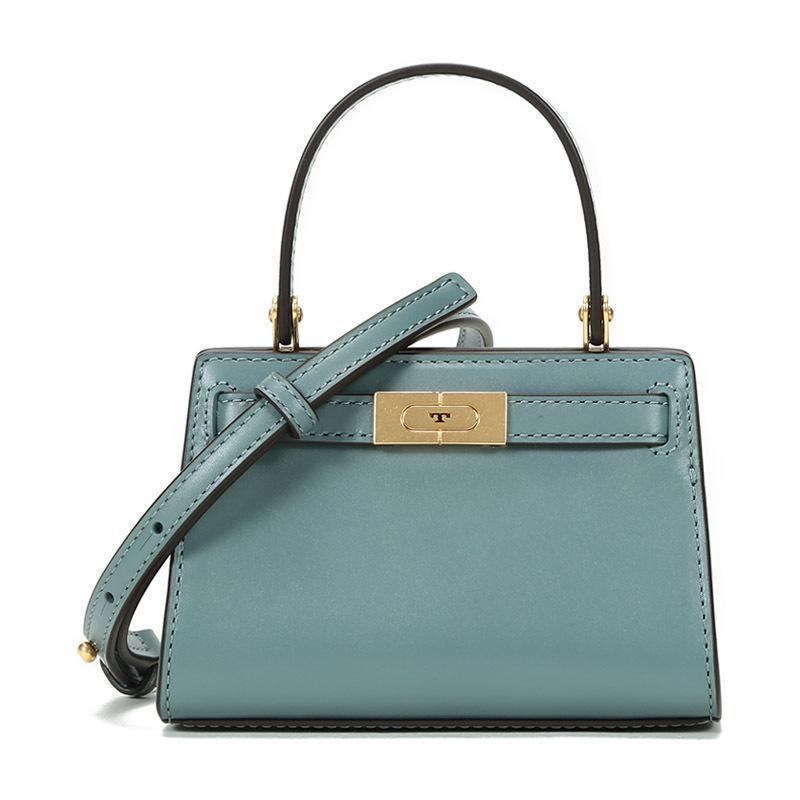 TORY BURCH 托里·伯奇 女士 LEE RADZIWILL系列皮革袖珍手提单肩斜挎包 75787