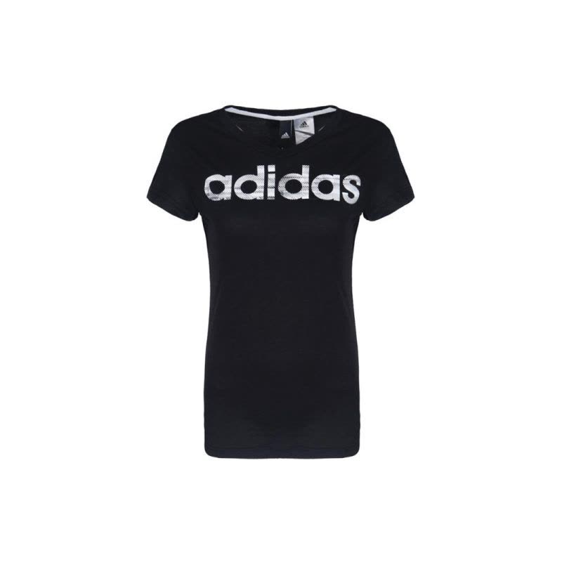 Adidas阿迪达斯女装夏季款运动服休闲耐磨透气圆领短袖T恤BQ9062图片