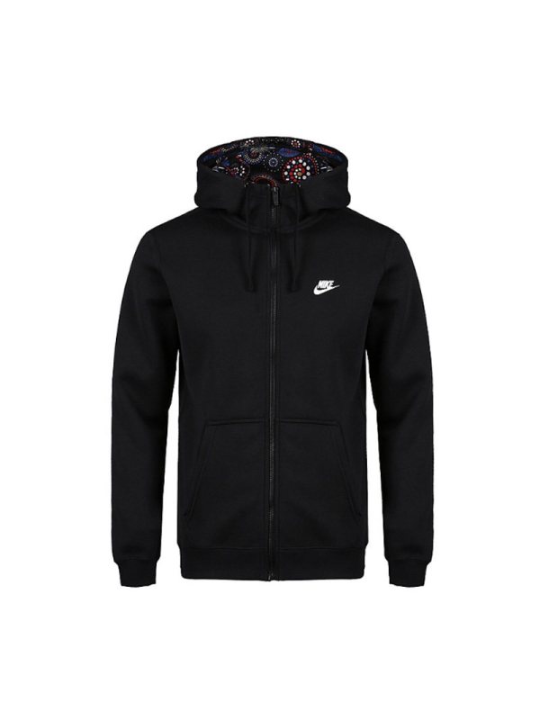NIKE耐克男子运动服连帽休闲针织夹克外套-AH9201-010