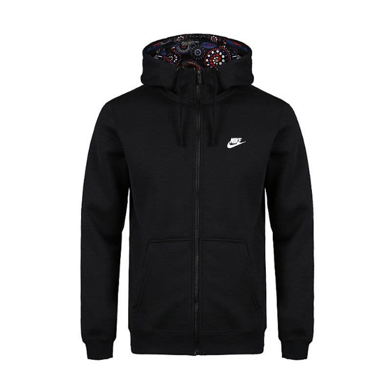 NIKE耐克男子运动服连帽休闲针织夹克外套-AH9201-010图片