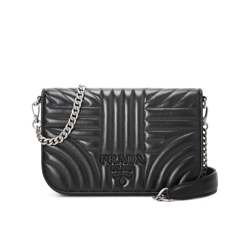 PRADA/普拉达 Diagramme 单肩包 1BP013 COI 19.5x13x6CM