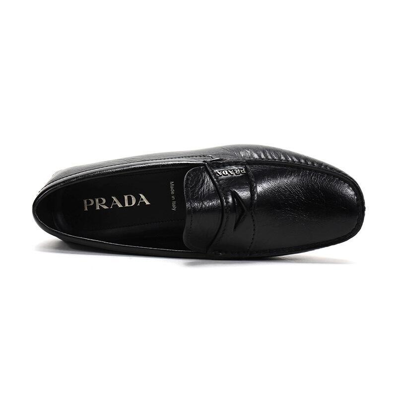 PRADA 普拉达 男士皮革皮鞋驾驶鞋 2DD158 683 F U00I