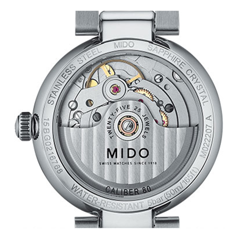 美度(MIDO)瑞士手表 贝伦赛丽系列自动机械女士手表M022.207.16.036.10