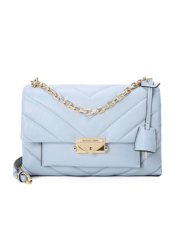 MICHAEL KORS MK Cece系列锁扣口盖包 单肩斜挎包 30T9G0EL8L 金扣