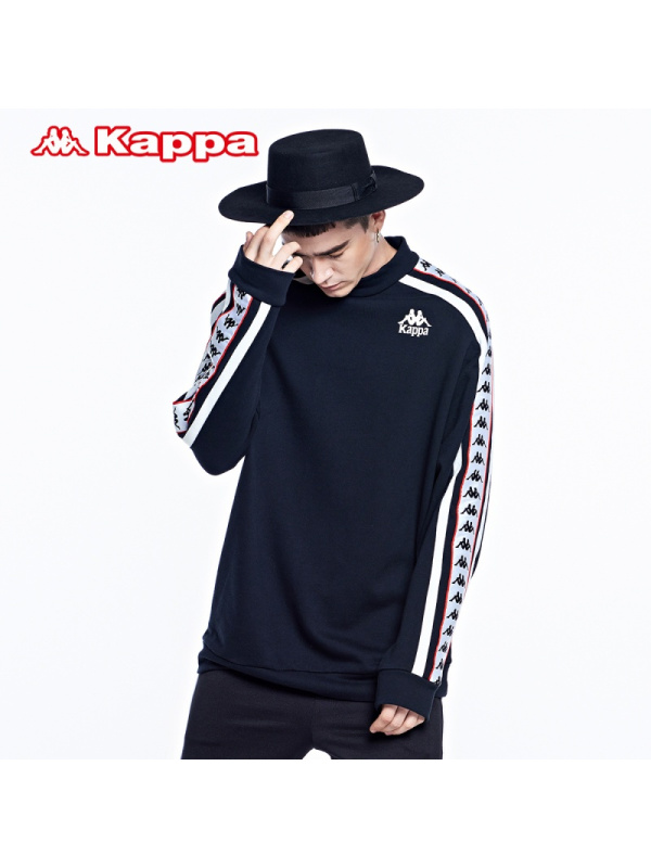 Kappa卡帕男套衫卫衣串标上衣外套K0752WT07-001-990