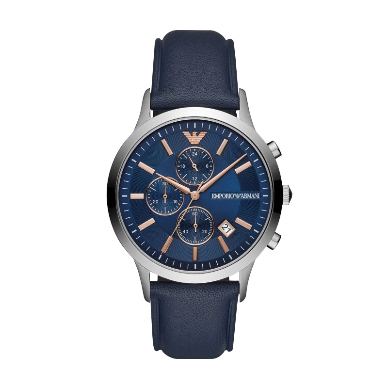 emporioarmani阿玛尼手表男商务休闲时尚皮带石英男表ar11216