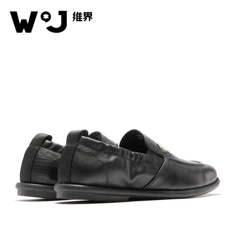 维界新品一脚蹬舒适乐福鞋男图片
