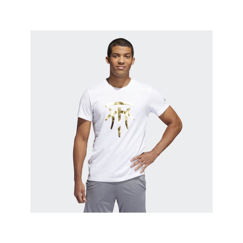 阿迪达斯 adidas TMAC LOGO 男子篮球短袖DU6715 DU6714图片