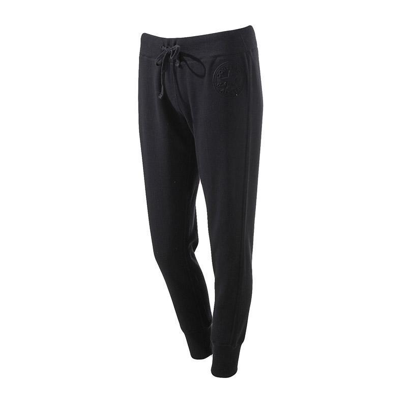 匡威Converse女装运动长裤运动服运动休闲10001099-A02 L 黑色