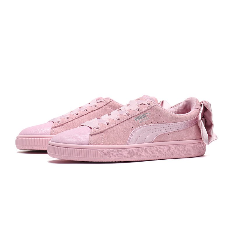 自营puma彪马女鞋新款蝴蝶结板鞋休闲鞋运动鞋369217视频