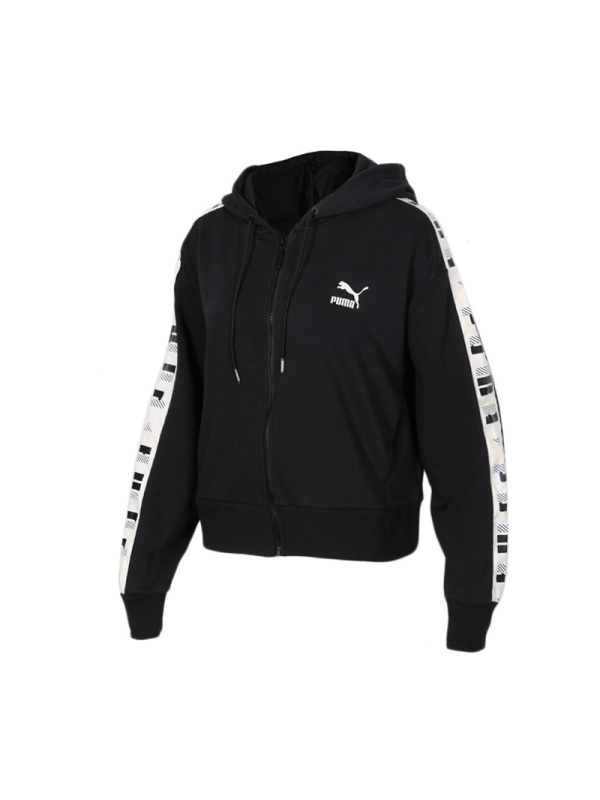 PUMA/彪马专柜女子运动服冬开衫卫衣串标针织外套|578594