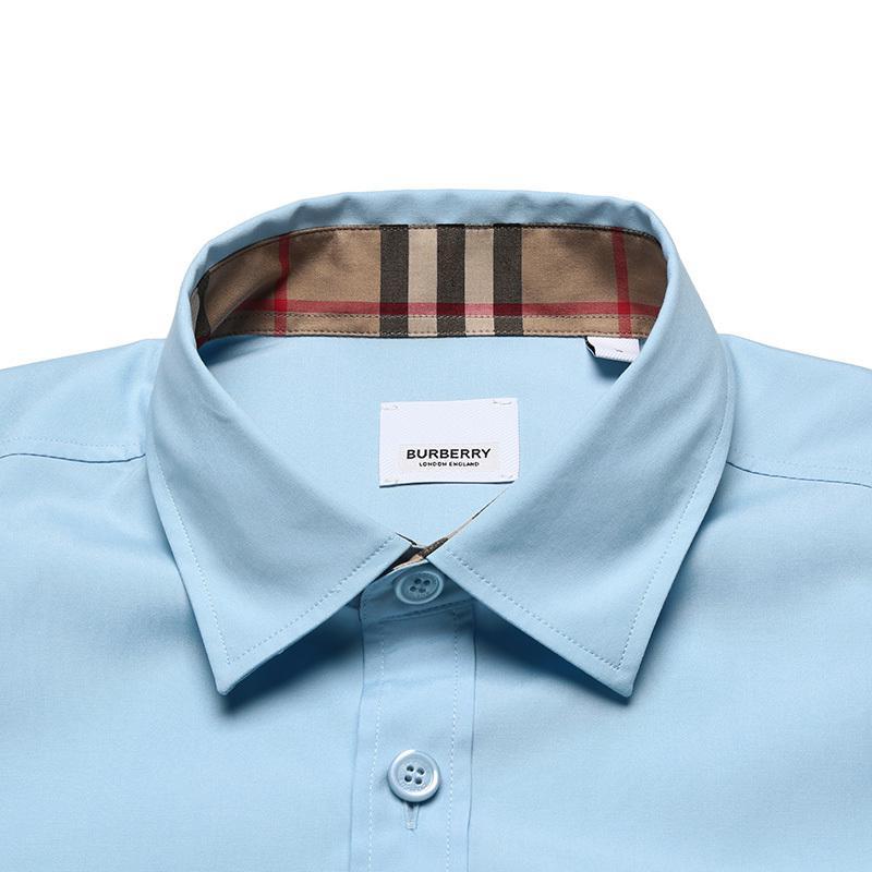 BURBERRY 博柏利 男款 棉质修身版长袖衬衫 80323071