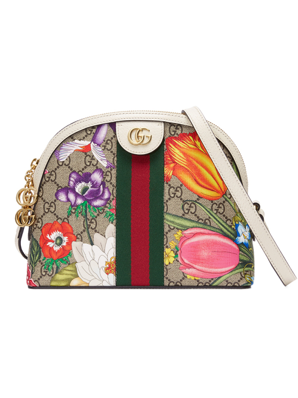 【预定】GUCCI Ophidia系列GG花卉小号肩背包499621 23.5*19*8CM