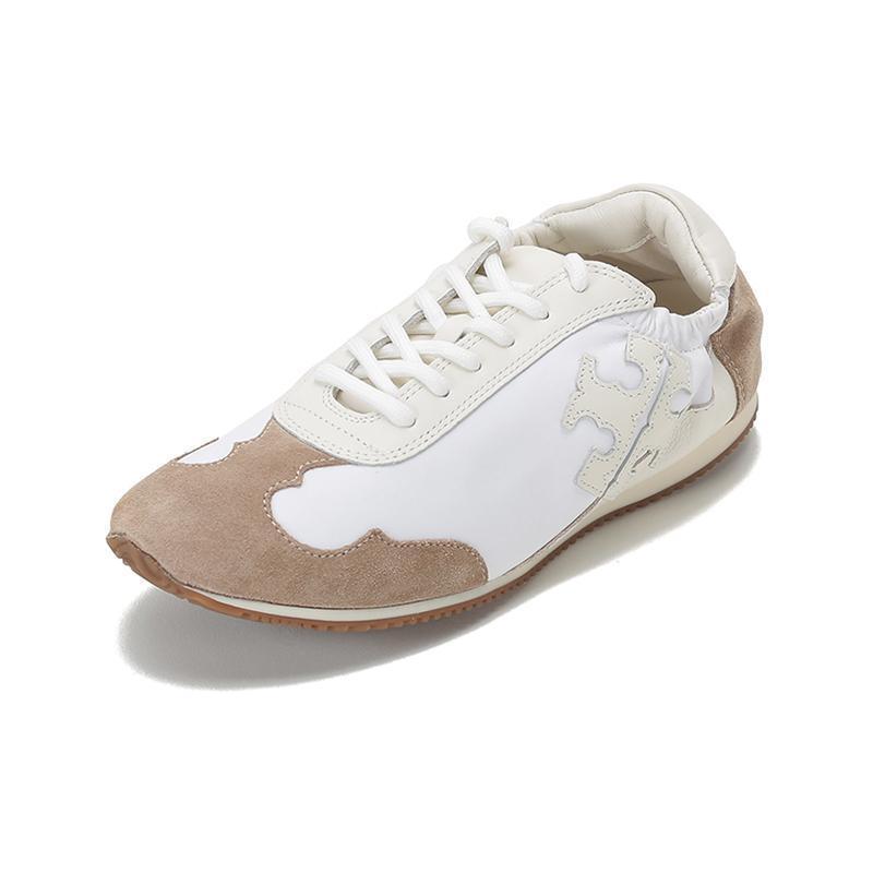 托里·伯奇 TORY BURCH TB女鞋 织物/牛皮革TORY系带休闲运动鞋75098