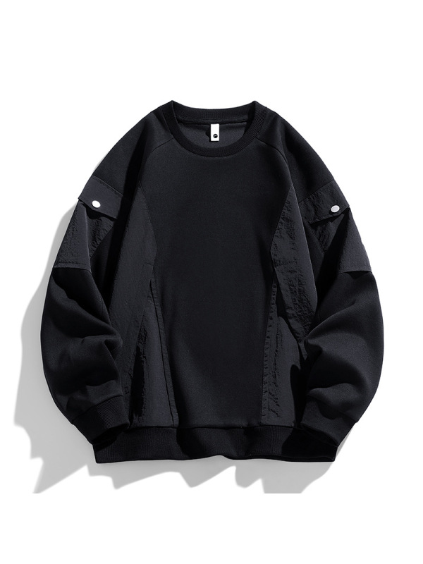 美式卫衣男春秋季新款韩版帅气百搭潮牌套头大码男装上衣圆领学生