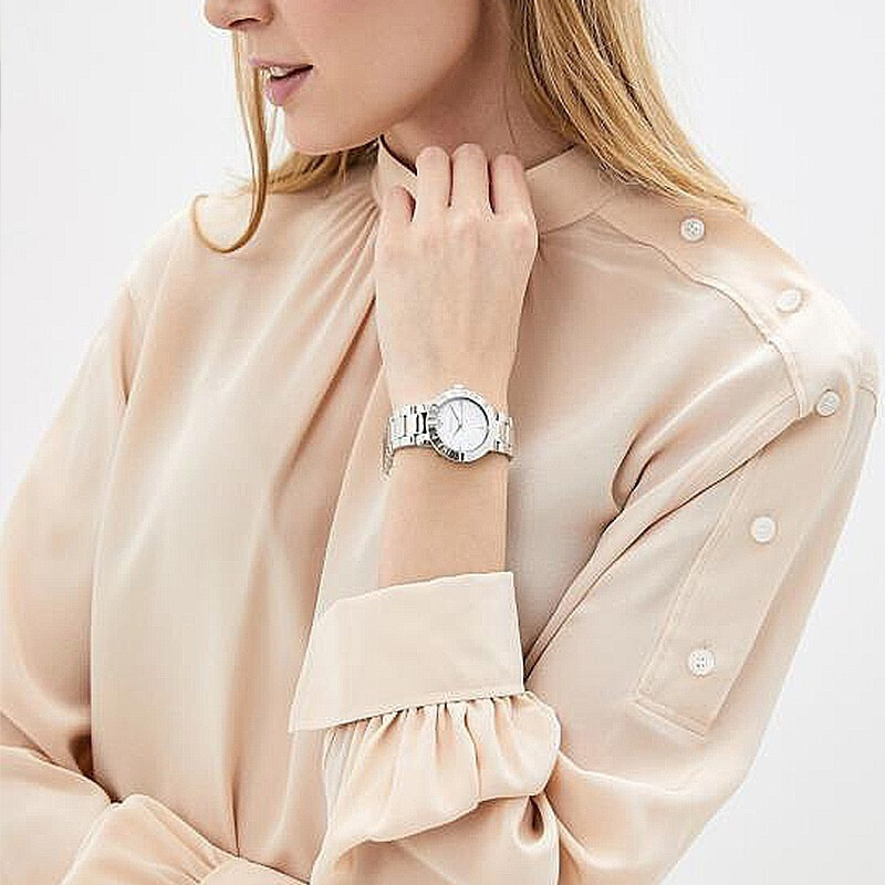 Emporio Armani 阿玛尼手表 欧美表 满天星女士腕表 皮带钢带女表石英表 AR11250