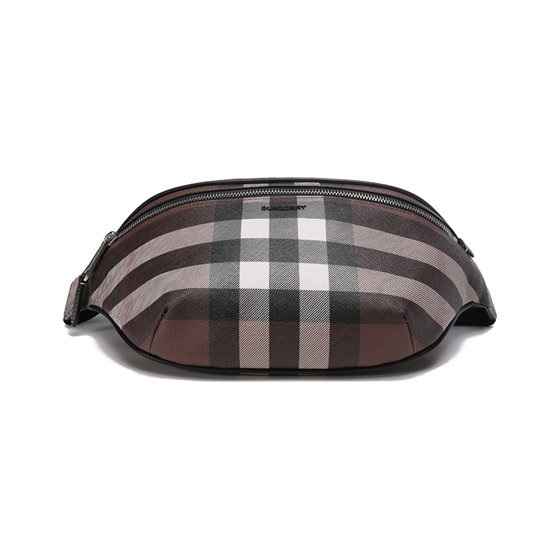 博柏利巴宝莉burberry男款织物聚氨酯胸包斜挎包腰包80528061