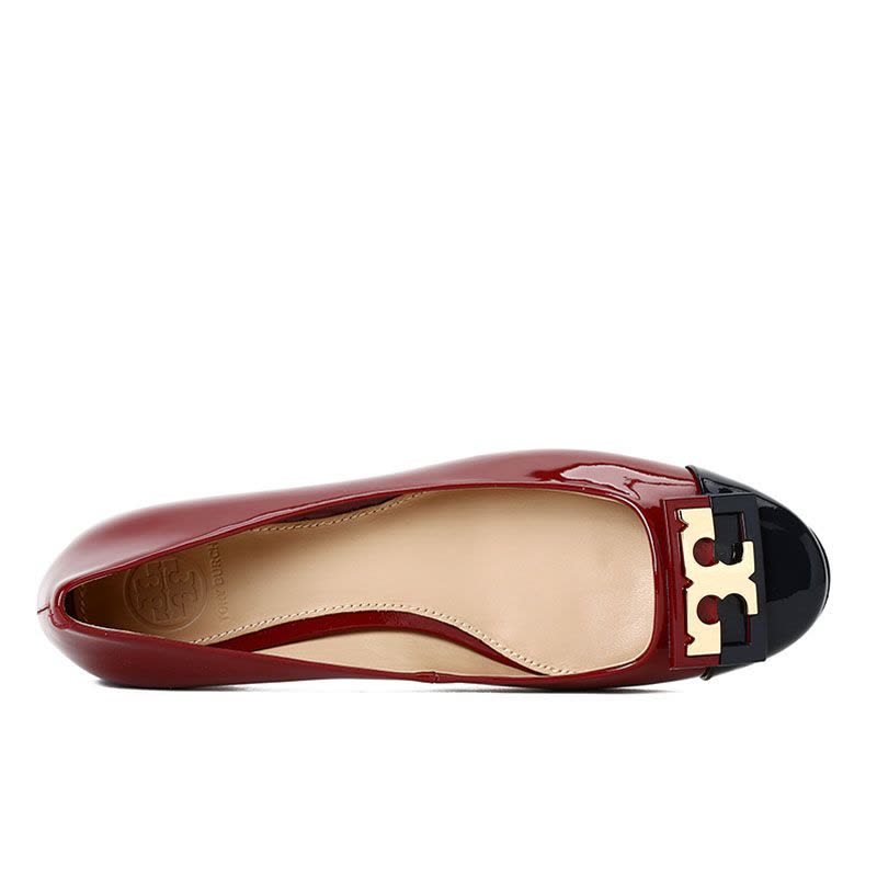 TORY BURCH/汤丽柏琦 女鞋T标GIGI拼色浅口低跟鞋 37908图片