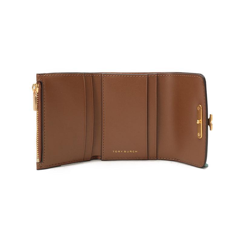 TORY BURCH 托里·伯奇 奢侈品 TB 钱包 女士ELEANOR系列牛皮钱包钱夹迷你款 73519