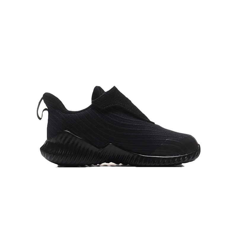 adidas阿迪达斯男婴童鞋透气魔术贴休闲运动鞋AH2640 AH2640黑色