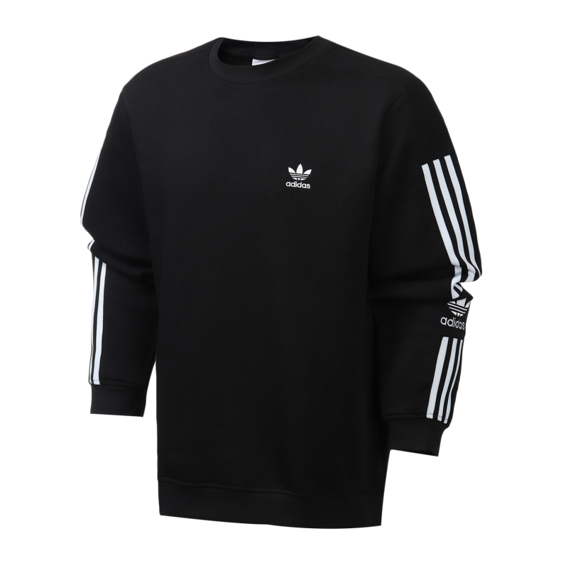 【自营】adidas阿迪达斯三叶草男装运动服休闲圆领细绒卫衣ED6121
