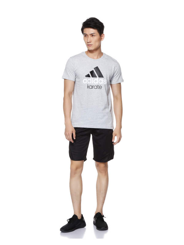 阿迪达斯adidas跆拳道男装训练跑步短袖运动休闲T恤-ADICTK-GYBK