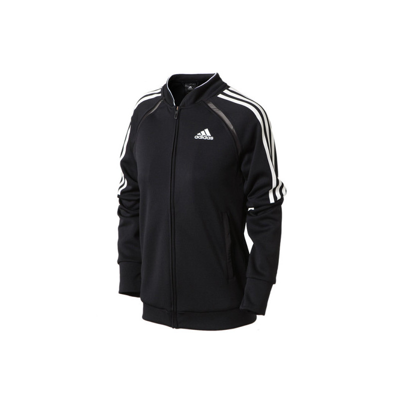 adidas阿迪达斯女子夹克外套网球训练运动服B45834 L 黑色