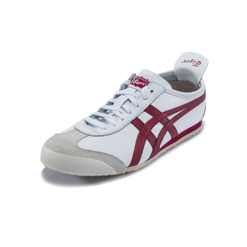 OnitsukaTiger/鬼冢虎皮质休闲鞋小白鞋男MEXICO66D4J2L-01
