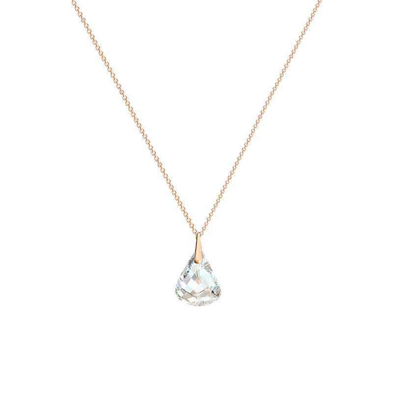 施华洛世奇2020新款spirit梨形水滴单钻项链女吊坠锁骨链