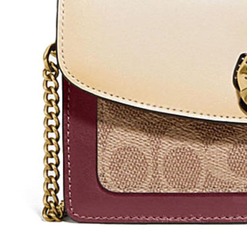 预订 COACH PARKER 18 山茶花单肩包 1680 牛皮革\帆布图片