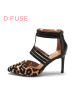 迪芙斯D:FUSE尖头高跟性感豹纹单鞋女DF51113059