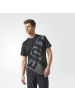 adidas阿迪达斯三叶草男子短袖上衣黑BQ2046