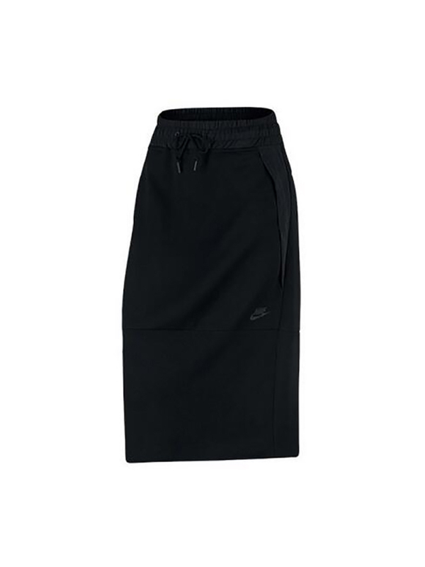 NIKE(耐克)AS W NSW TCH FLC SKIRT春季女子针织短裙831720-010