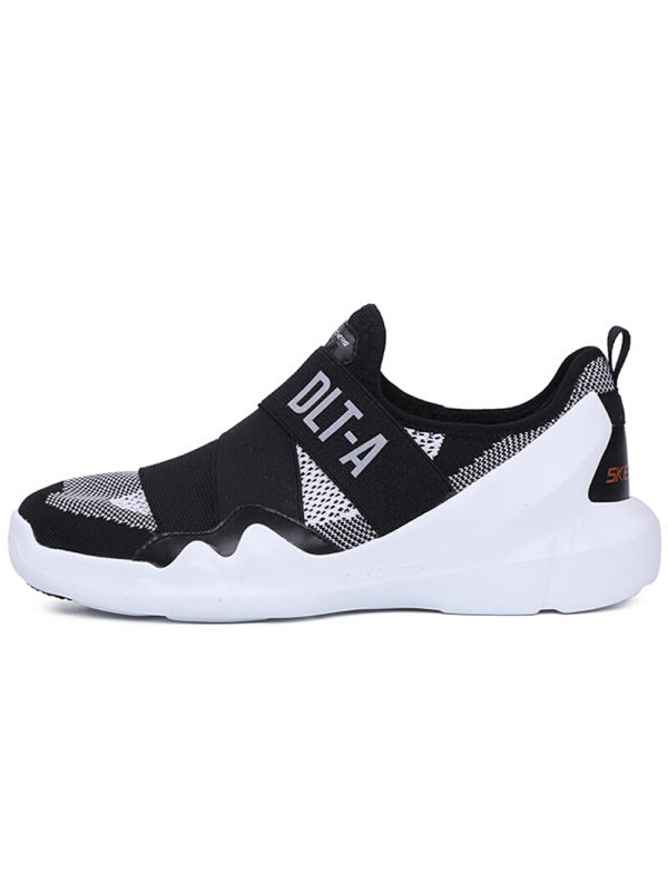 斯凯奇SKECHERS女子D’LITES系列一脚蹬运动鞋休闲鞋88888101/BKW
