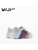 WIJI2018女鞋浓郁色彩撞色松糕底运动休闲鞋街头个性独特跑步单鞋