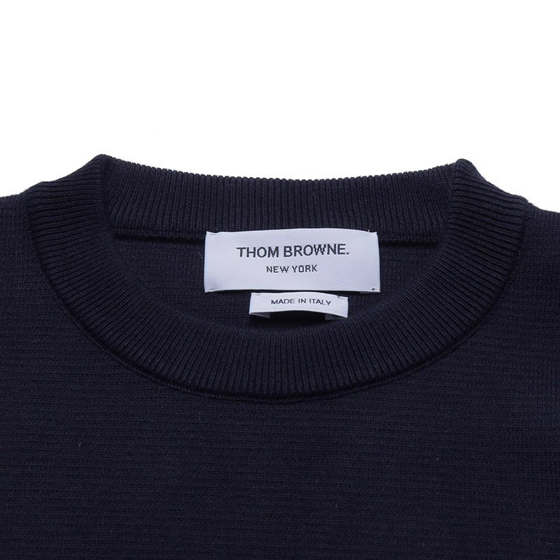 汤姆·布朗 THOM BROWNE 女士棉质圆领针织衫毛衣FKA239A 00219