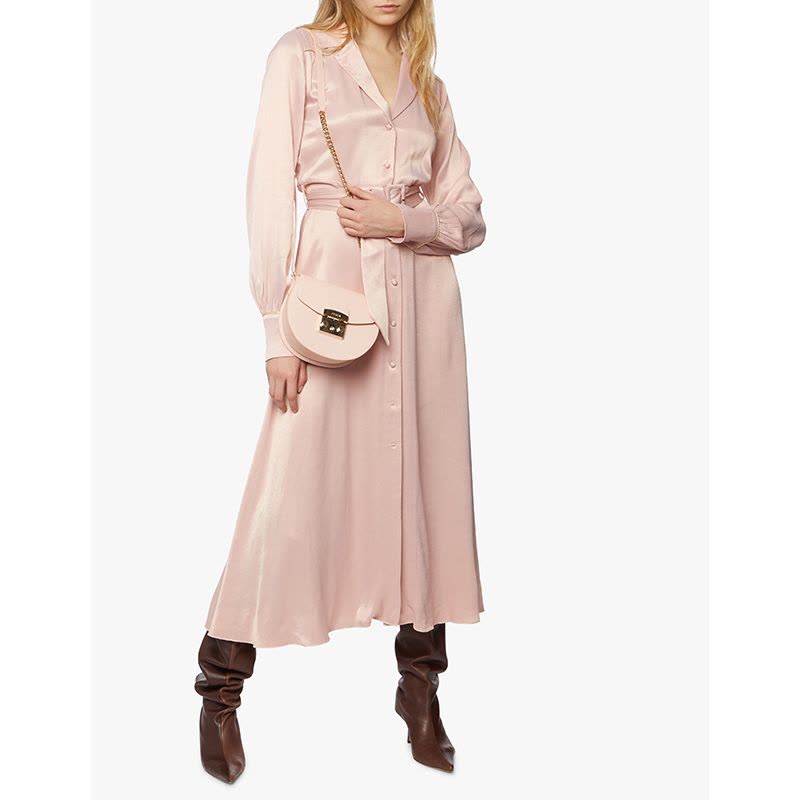 FURLA METROPOLIS 马鞍包 方型锁扣 光面皮 BATJEP0图片