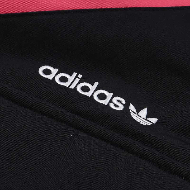 adidas阿迪达斯三叶草女服棉服撞色拼接运动休闲服FQ2414