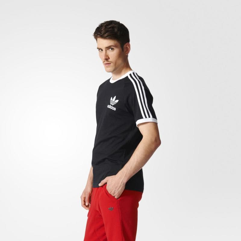 Adidas/阿迪达斯T恤男休闲短袖宽松透气休闲AZ8127图片