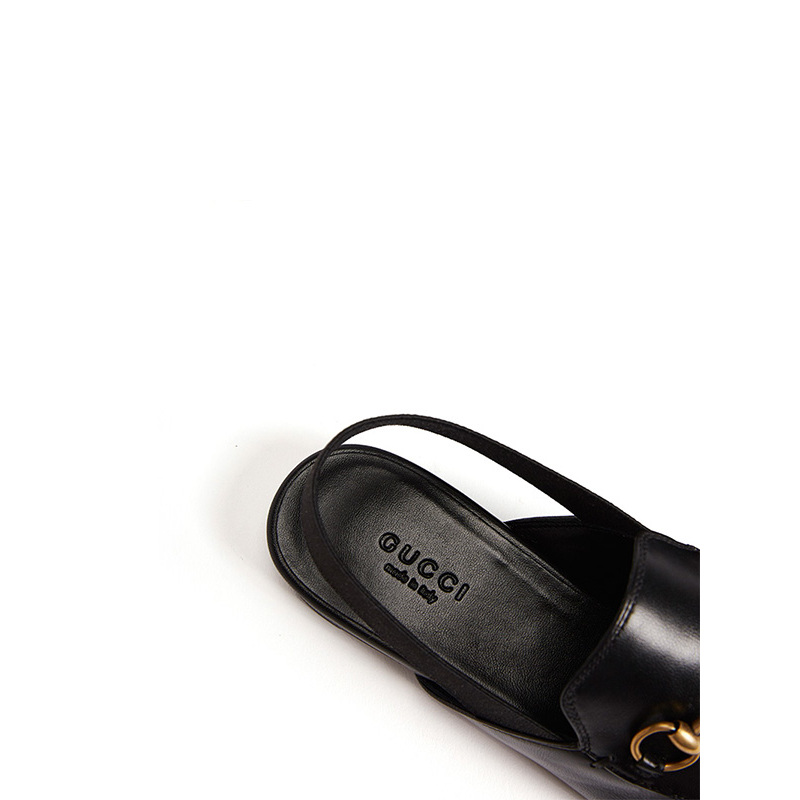 Gucci/古驰 Princetown系列马衔扣拖鞋409332