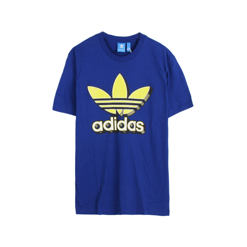 Adidas 三叶草 男子 LOGO 短袖 BQ7721