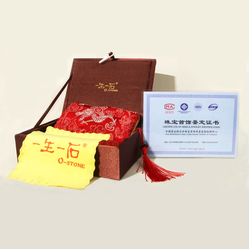 一生一石o-stone 同心之锁 天然红玛瑙 爱情锁手链 女士 送妈妈送妻子 中秋佳礼，寓意健康快乐