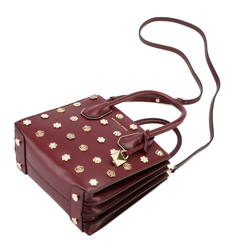 michaelkors迈克科尔斯mk女包mercer系列皮质女士小号手提单肩斜挎包