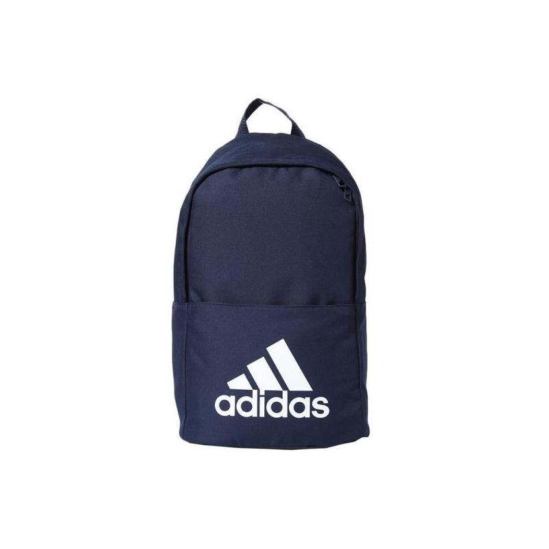 adidas阿迪达斯男子女子双肩包运动休闲配件DM7677 DM7677学院藏青蓝+学院藏青蓝+白