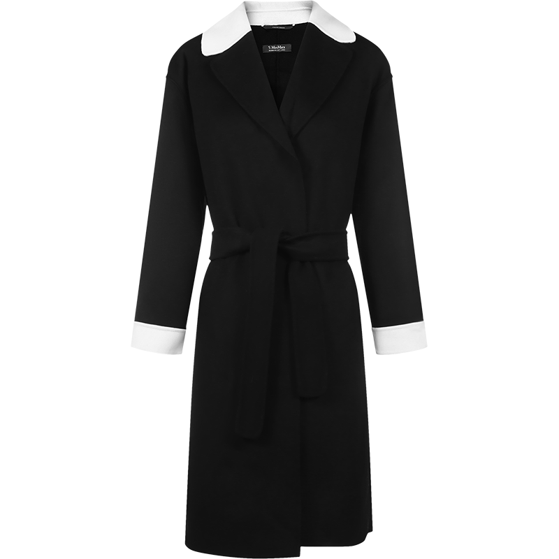 麦丝玛拉 S Max Mara 女士 绵羊毛中长款大衣外套90110121 ADA