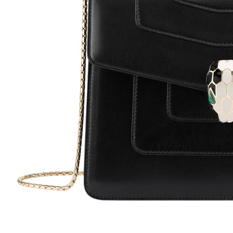 BVLGARI宝格丽 SERPENTI FOREVER 经典蛇头单肩包34559图片