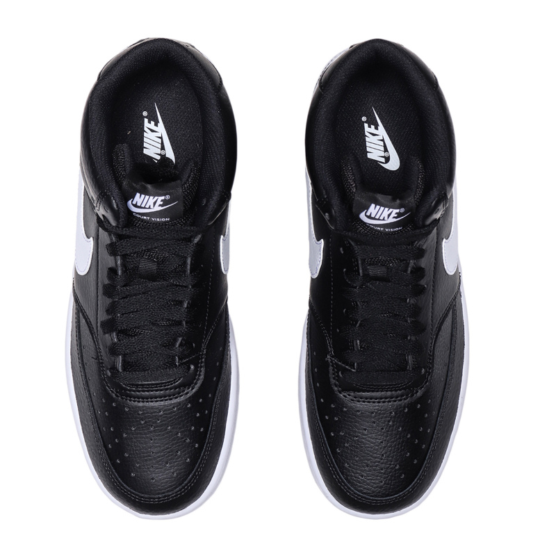 NIKE男鞋板鞋COURT高帮皮质经典系带休闲运动鞋CD5466